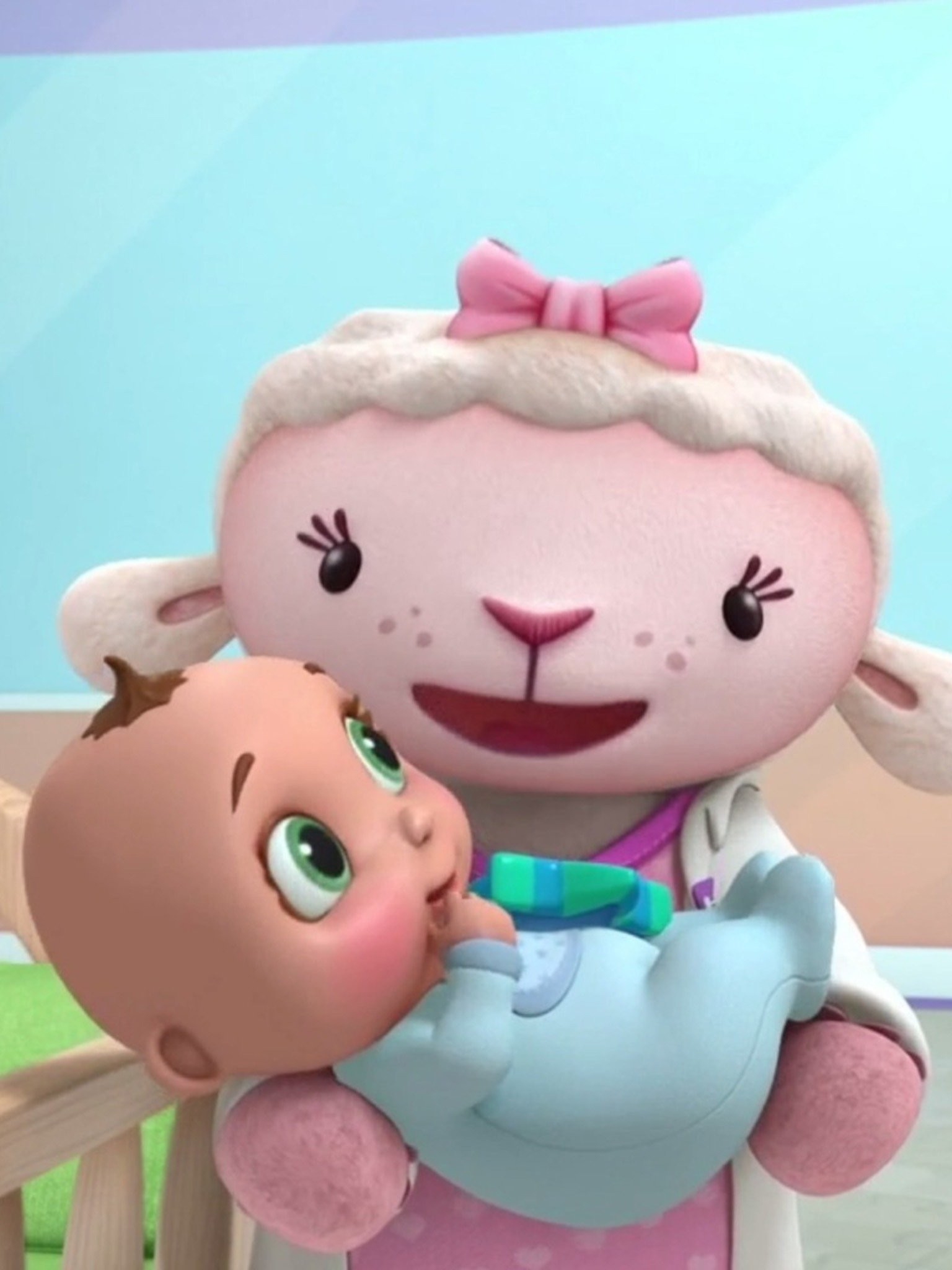 doc mcstuffins toy hospital with lambie